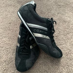 Black Coach Jayme sneakers Sz 6.5